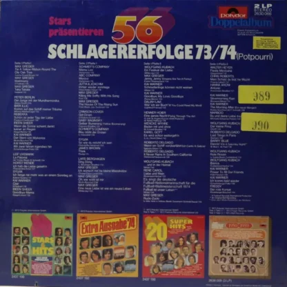 Various: 56 Schlagererfolge 73/74 – Bild 2