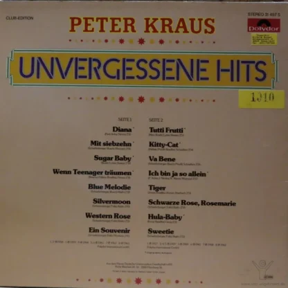 Peter Kraus: Unvergessene Hits – Bild 2