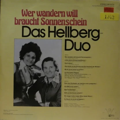 Hellberg Duo: Wer  Wandern Willl, Braucht Sonnenschein – Bild 2