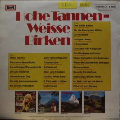 Various: Hohe Tannen - Weiße Birken – Bild 2