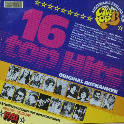 Various: 16 Top Hits (Club Top 13) Januar / Februar 1981