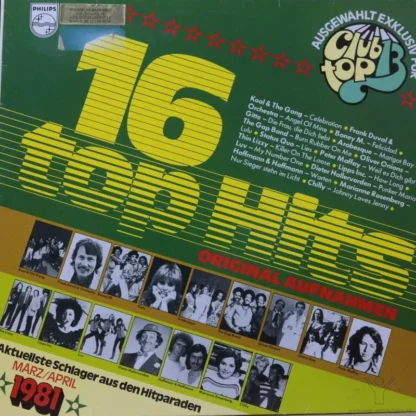 Various: 16 Top Hits (Club Top 13) März / April 1981