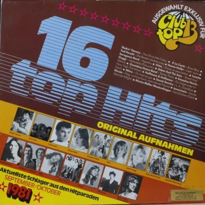 Various: 16 Top Hits (Club Top 13) September / Oktober 1981