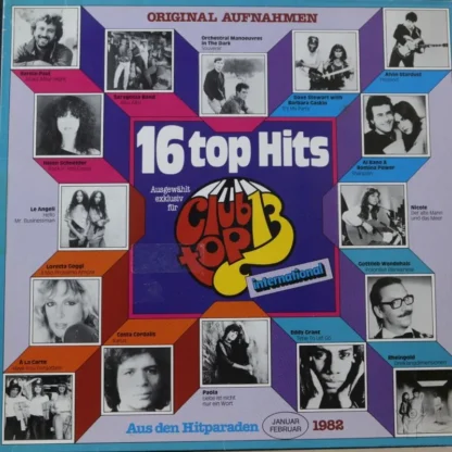 Various: 16 Top Hits International - Aus Den Hitparaden  Januar/Februar 1982