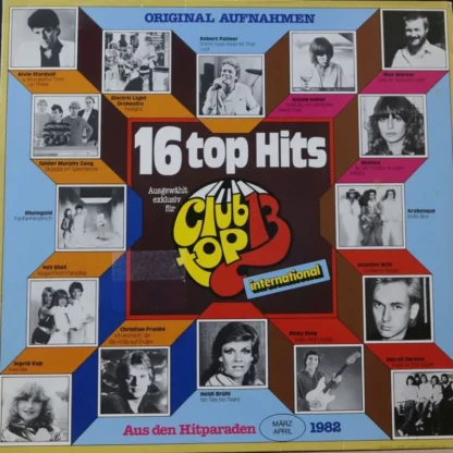 Various: 16 Top Hits International - Aus Den Hitparaden März/April 1982
