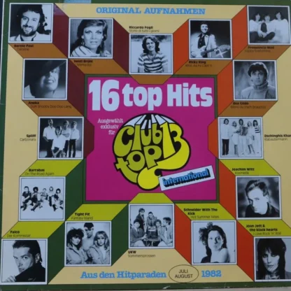 Various: 16 Top Hits International - Aus Den Hitparaden Juli/August 1982