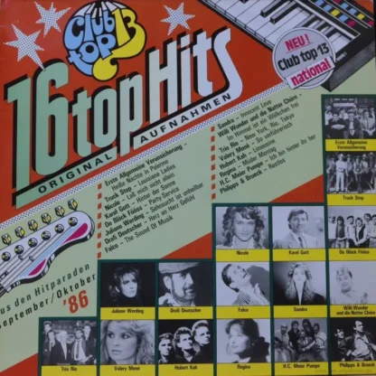 Various: 16 Top Hits (Club Top 13) September / Oktober 1986