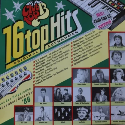 Various: 16 Top Hits (Club Top 13) November/ Dezember 1986