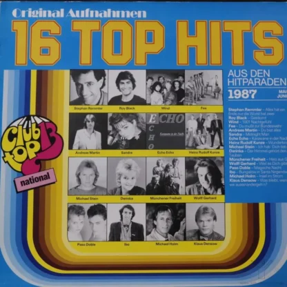 Various: 16 Top Hits (Club Top 13) Mai / Juni 1987