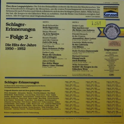 Various: Schlager-Erinnerungen 2 – Bild 2