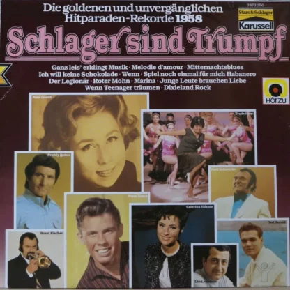 Various: Schlager Sind Trumpf - Die Goldenen Und Unvergänglichen Hitparaden-Rekorde 1958