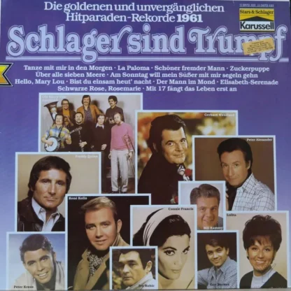 Various: Schlager Sind Trumpf - Die Goldenen Und Unvergänglichen Hitparaden-Rekorde 1961