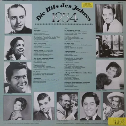 Various: Das Goldene Schlager-Archiv 1954 – Bild 2