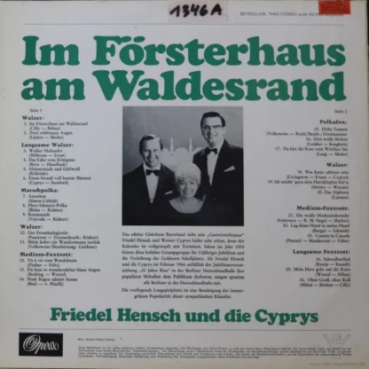 Friedel Hensch Und Die Cyprys: Im Försterhaus Am Waldesrand – Bild 2