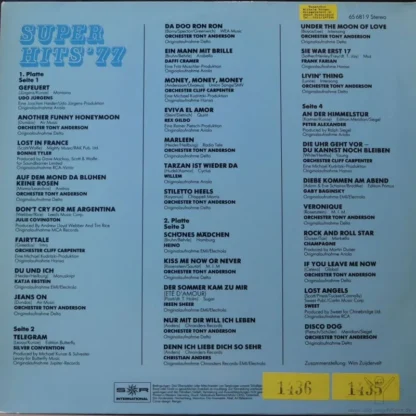 Various: Super Hits '77 – Bild 2