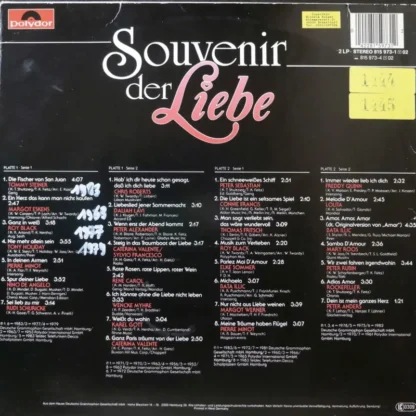 Various: Souvenir Der Liebe – Bild 2