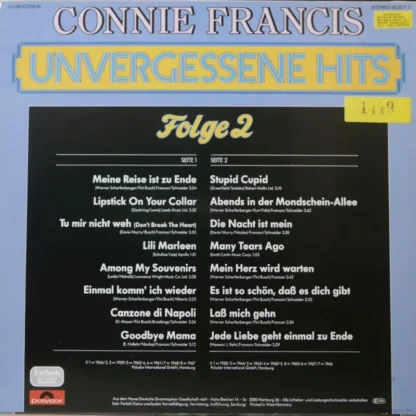 Connie Francis: Unvergessene Hits Folge 2 – Bild 2