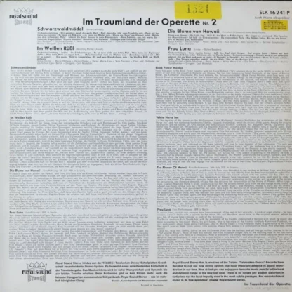 Various: Im Traumland Der Operette 2 – Bild 2