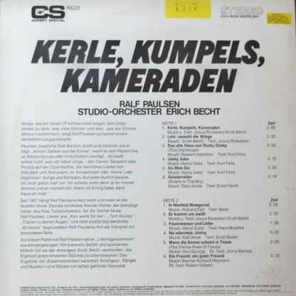 Ralf Paulsen: Kerle Kumpels Kameraden – Bild 2