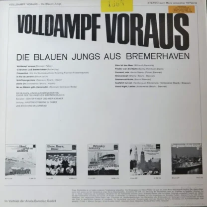 Blaue Jungs, Bremerhaven: Volldampf Voraus (Chor D. Techn. Marineschule Ii) – Bild 2