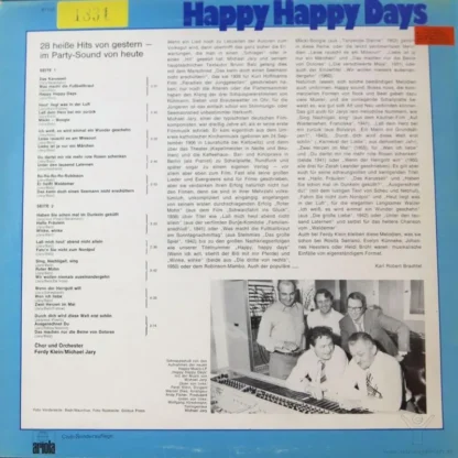 Various: Happy Happy Days – Bild 2