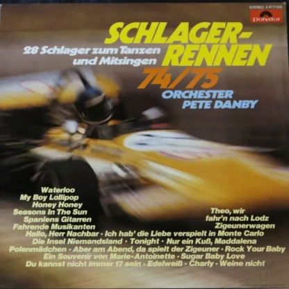 Orchester Pete Danby: Schlagerrennen 74/75