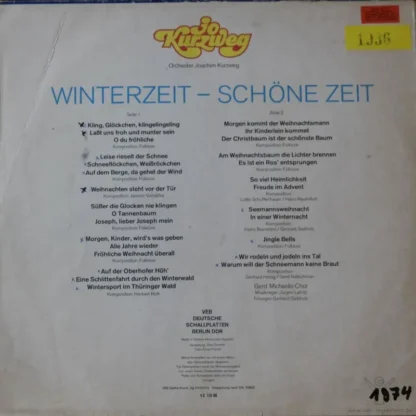 Orchester Joachim Kurzweg: Winterzeit - Schöne Zeit – Bild 2