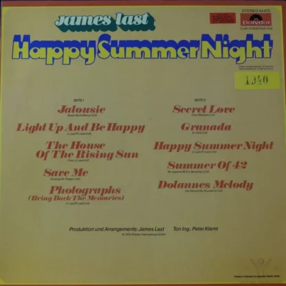 James Last: Happy Summer Night – Bild 2