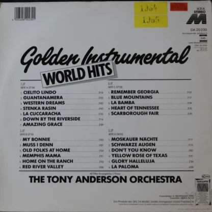 The Tony Anderson Orchestra: Golden Instrumental - World Hits – Bild 2