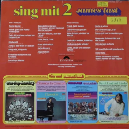 James Last: Sing Mit 2 – Bild 2