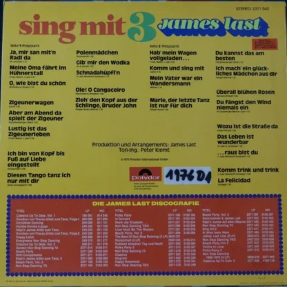 James Last: Sing Mit 3 – Bild 2