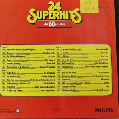 Various: 24 Superhits Der 60Er Jahre – Bild 2