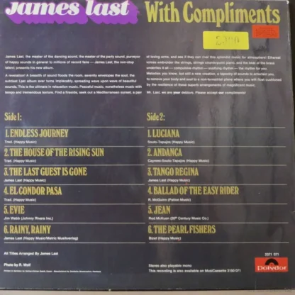 James Last: With Compliments – Bild 2