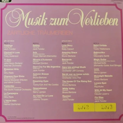 Various: Musik Zum Verlieben – Bild 2