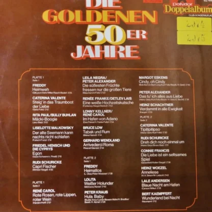 Various: Die Goldenen 50Er Jahre – Bild 2