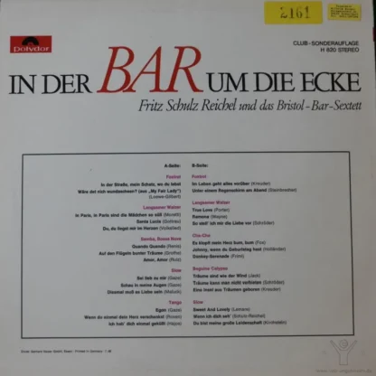 Fritz Schulz Reichel: In Der Bar Um Die Ecke – Bild 2