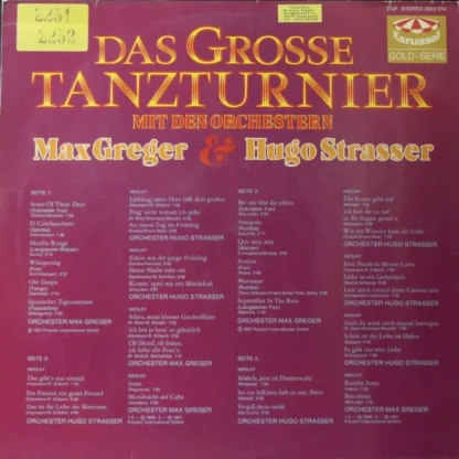 Orchester Max Greger Und Hugo Strasser: Das Große Tanzturnier – Bild 2