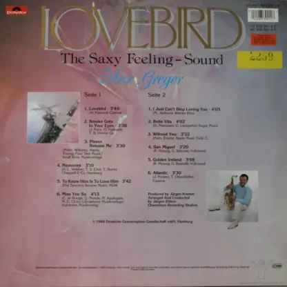 Max Greger: Lovebird - The Saxy Feeling-Sound – Bild 2