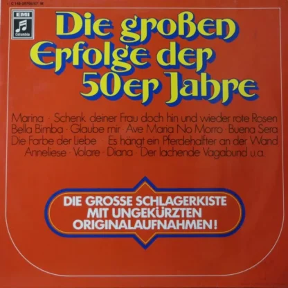 Various: Die Großen Erfolge Der 50 Er Jahre