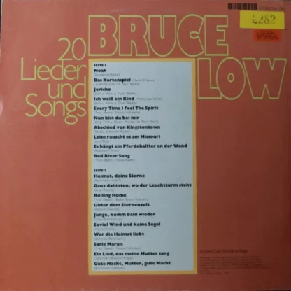 Bruce Low: 20 Lieder Und Songs – Bild 2