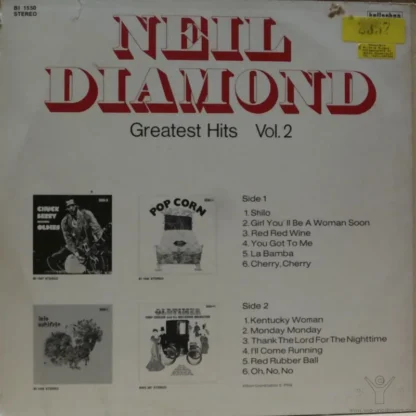 Neil Diamond: Greatest Hits Vol. 2 – Bild 2