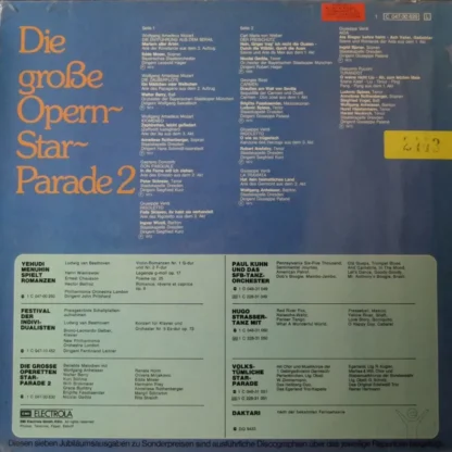 Various: Die Große Opern-Star-Parade 2 – Bild 2