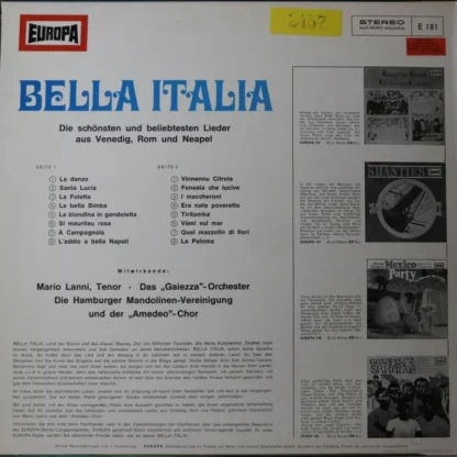 Various: Bella Italia - Die Schönsten Lieder Aus Venedig U. ... – Bild 2