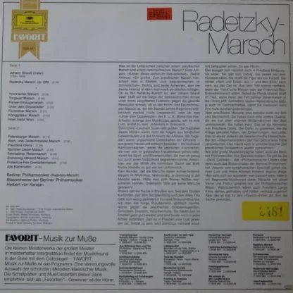 Herbert V. Karajan: Radetzky-Marsch – Bild 2