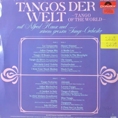 Alfred Hause: Tangos Der Welt – Bild 2