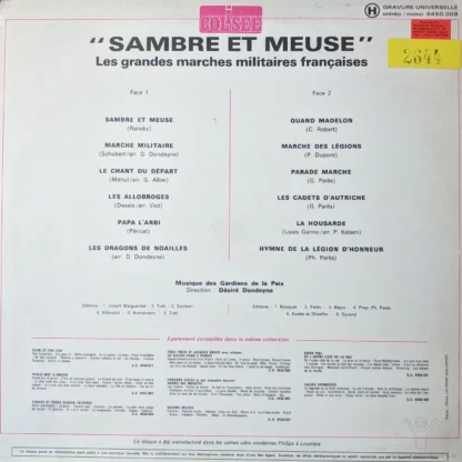 Desire Dondeyne: 'sambre Et Meuse' (Musique Des Gardiens De La ) – Bild 2