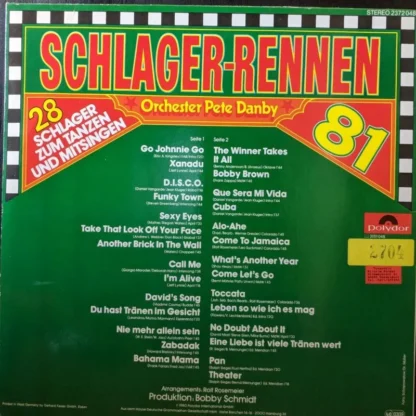 Pete Danby: Schlager-Rennen 81 – Bild 2