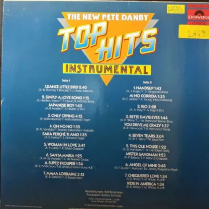 Pete Danby: Top Hits Instrumental – Bild 2