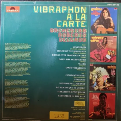 Roberto Delgado: Vibraphon A La Carte – Bild 2