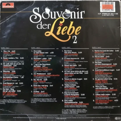 Various: Souvenir Der Liebe 2 – Bild 2